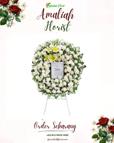 Krans Bunga Duka Cita karangbungur